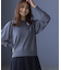 【WEB限定】ELENAスパンコールバックパール ニット