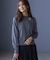 【WEB限定】ELENAスパンコールバックパール ニット