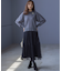 【WEB限定】ELENAスパンコールバックパール ニット