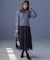 【WEB限定】ELENAスパンコールバックパール ニット