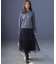 【WEB限定】ELENAスパンコールバックパール ニット