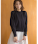 【WEB限定】ELENAスパンコールバックパール ニット