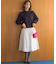 【WEB限定】ELENAスパンコールバックパール ニット