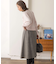 【WEB限定】ELENAスパンコールバックパール ニット