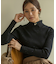 【前後着用・手洗い可】ELENAスパンコール襟デザイン ニット