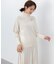 ウールカシミヤミックス ロールネックニット