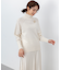 ウールカシミヤミックス ロールネックニット
