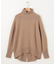 ウールカシミヤミックス ロールネックニット