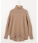 ウールカシミヤミックス ロールネックニット