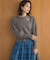 【WEB限定】フラッフィーファー パフスリーブニット