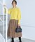 【WEB限定】フラッフィーファー パフスリーブニット