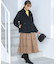 【WEB限定】フラッフィーファー パフスリーブニット