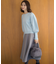 【WEB限定】フラッフィーファー パフスリーブニット