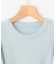 【WEB限定】フラッフィーファー パフスリーブニット