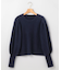 【WEB限定】フラッフィーファー パフスリーブニット