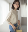 【WEB限定・2SET】ラメ入りアンサンブルニット