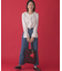ラッフルデシン ブラウス
