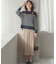 【WEB限定カラーあり】ギャザーライトデシン パンツ