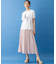 【WEB限定カラーあり】ギャザーライトデシン パンツ