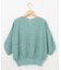 【WEB限定】カットジャガードドルマンスリーブ ニット