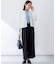 ドライタッチツイル ワイドパンツ
