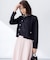 【WEB限定・接触冷感・UVカット】ビジューニット ジャケット
