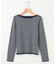 シルク混ニットロングＴシャツ
