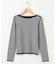 シルク混ニットロングＴシャツ