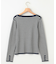 シルク混ニットロングＴシャツ