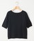 【接触冷感・UVカット・抗菌防臭】5分袖ニットＴシャツ
