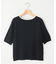 【接触冷感・UVカット・抗菌防臭】5分袖ニットＴシャツ