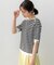 【接触冷感・UVカット・抗菌防臭】5分袖ニットＴシャツ