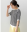 【接触冷感・UVカット・抗菌防臭】5分袖ニットＴシャツ