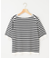 【接触冷感・UVカット・抗菌防臭】5分袖ニットＴシャツ