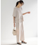 ご好評につき追加生産【WEB限定・接触冷感・UVカット・吸水速乾】ジョーゼットジャージーティアード ブラウス
