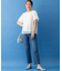 ミッドデニム パンツ