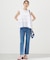 【WEB限定】コットンレーヨンシャーティングノースリーブ ブラウス