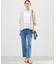 【WEB限定】コットンレーヨンシャーティングノースリーブ ブラウス