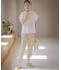 【接触冷感】スーパーライトストレッチテーパード パンツ