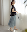 【春夏のNEWカラー登場】ギャザーライトデシン パンツ