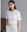 ベーシックリブ Tシャツ