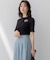 ベーシックリブ Tシャツ