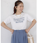 【綿100％】フロッキープリント Ｔシャツ