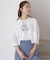 【綿100％】フロッキープリント Ｔシャツ