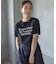 【綿100％】フロッキープリント Ｔシャツ