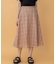 ラメシアーチェック スカート