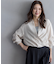 【UVケア】バウンディングシャーティングカシュクール ブラウス