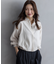 【UVケア】バウンディングシャーティングカシュクール ブラウス