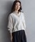 【UVケア】バウンディングシャーティングカシュクール ブラウス