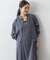 【UVケア】バウンディングシャーティングカシュクール ブラウス